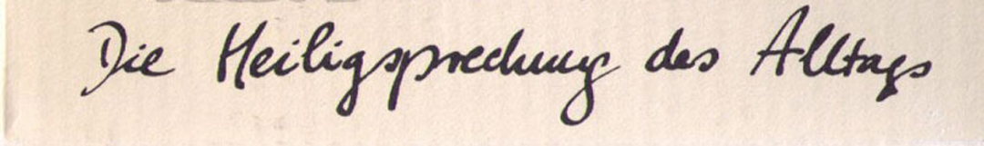 DC_Heiligsprechung_Header Dramagold Die Heiligsprechung des Alltags
